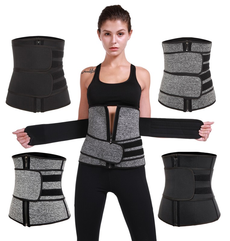Neoprene Sweat Waist Trainer Corset Trimmer Belt for Women Weight Loss Shapewear