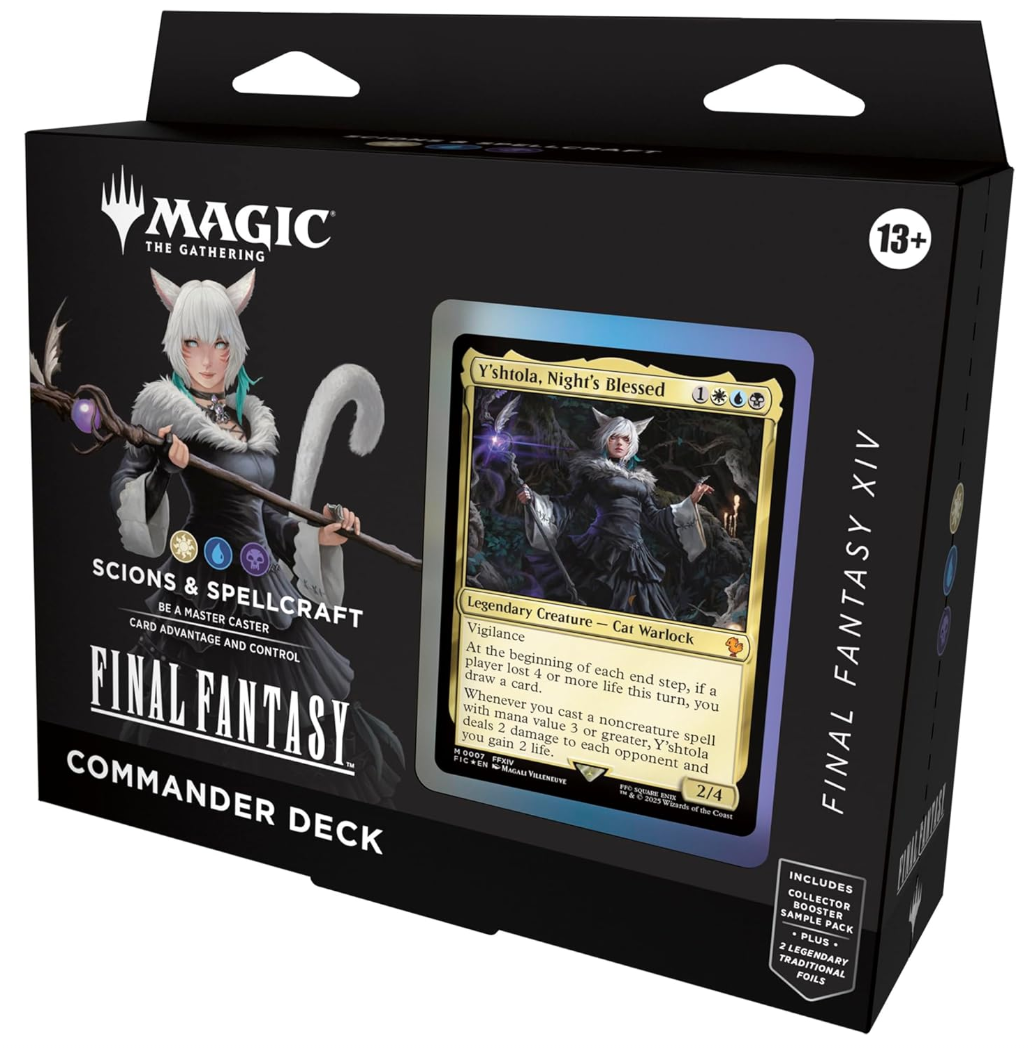 ファイナルファンタジー コマンダーデッキ Y'shtola MTG FF Magic The Gathering Final Fantasy / Commander Deck