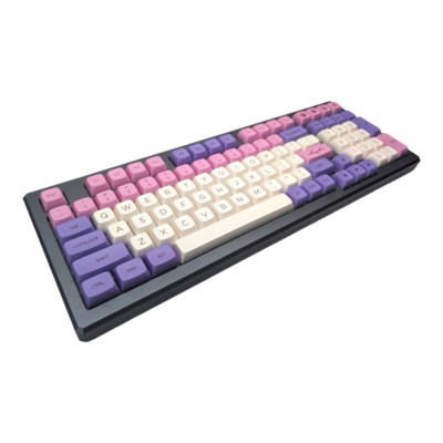 Purple Sakura PBT XDA Keycap Set ( 137pc ) For Mechanical Keyboard