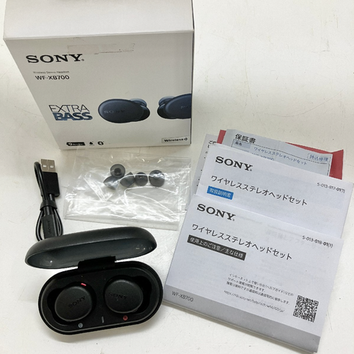 SONY WF-XB700 ワイヤレスイヤホン ブラック Amazon.co.jp: ソニー(SONY) 完全ワイヤレスイヤホン WF-XB700