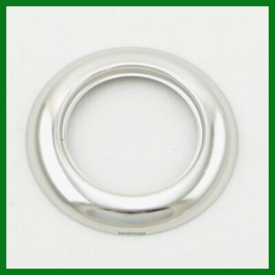 Maxxima 1 1/4'' Ring Chrome Stainless Steel Bezel Trim Cover for LED M09400 Light
