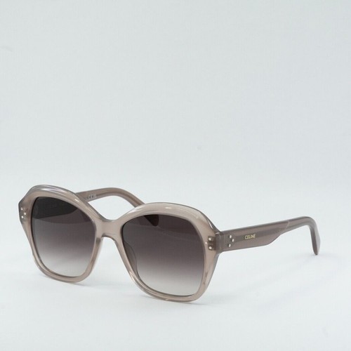 Pre-owned Celine Cl40200i 45z Shiny Hazelnut/brown Gradient 56-17-140 Sunglasses