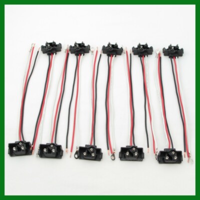 Replacement Plug 3 wire Pigtail Harness Connector Stop Turn Tail light -10 Piece