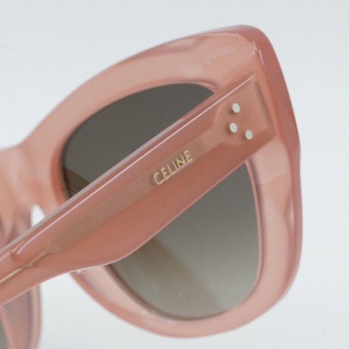 Pre-owned Celine Cl40199i 74k Pink / Gradient Roviex 54-18-140 Sunglasses Authentic