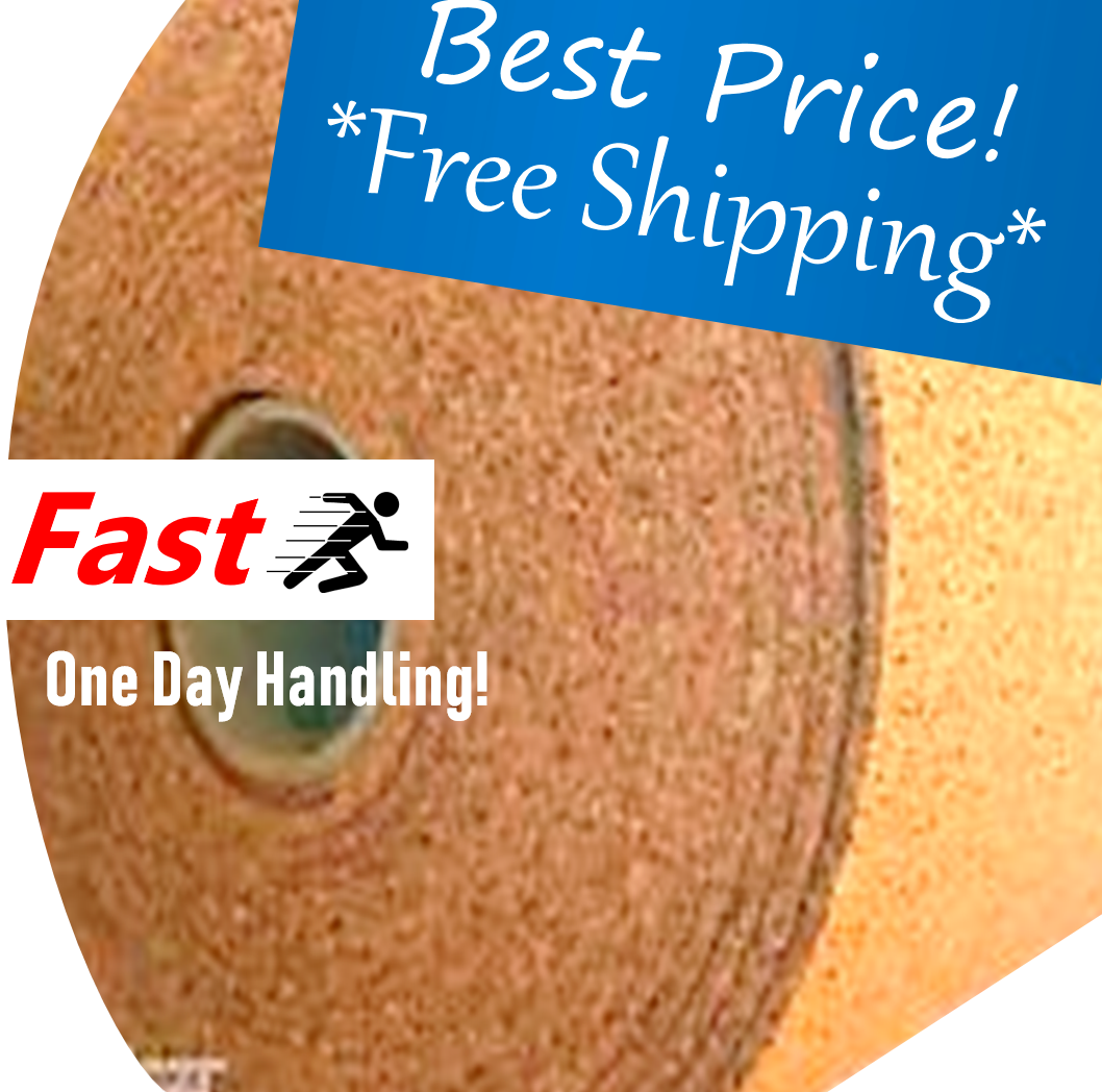 Bulletin Board Cork 4' ft wide (BY THE FOOT) 1/4" 1 ROLL CHOOSE SIZE wall craft