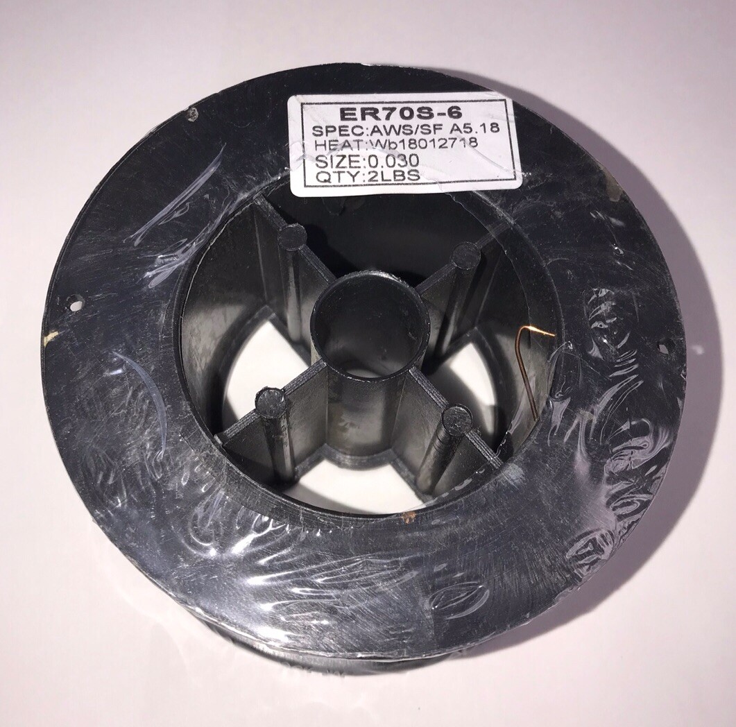 10 LBS  of Mild Steel MIG Wire 2Ib rolls ER 70S-6- .030"  5 ROLLS *FREE GIFT*