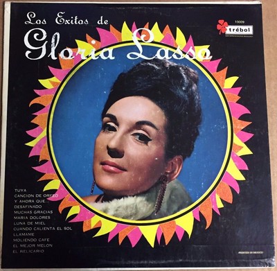 GLORIA LASSO -LOS EXITOS DE GLORIA LASSO- 1969 PROMO MEXICAN LP BOLERO