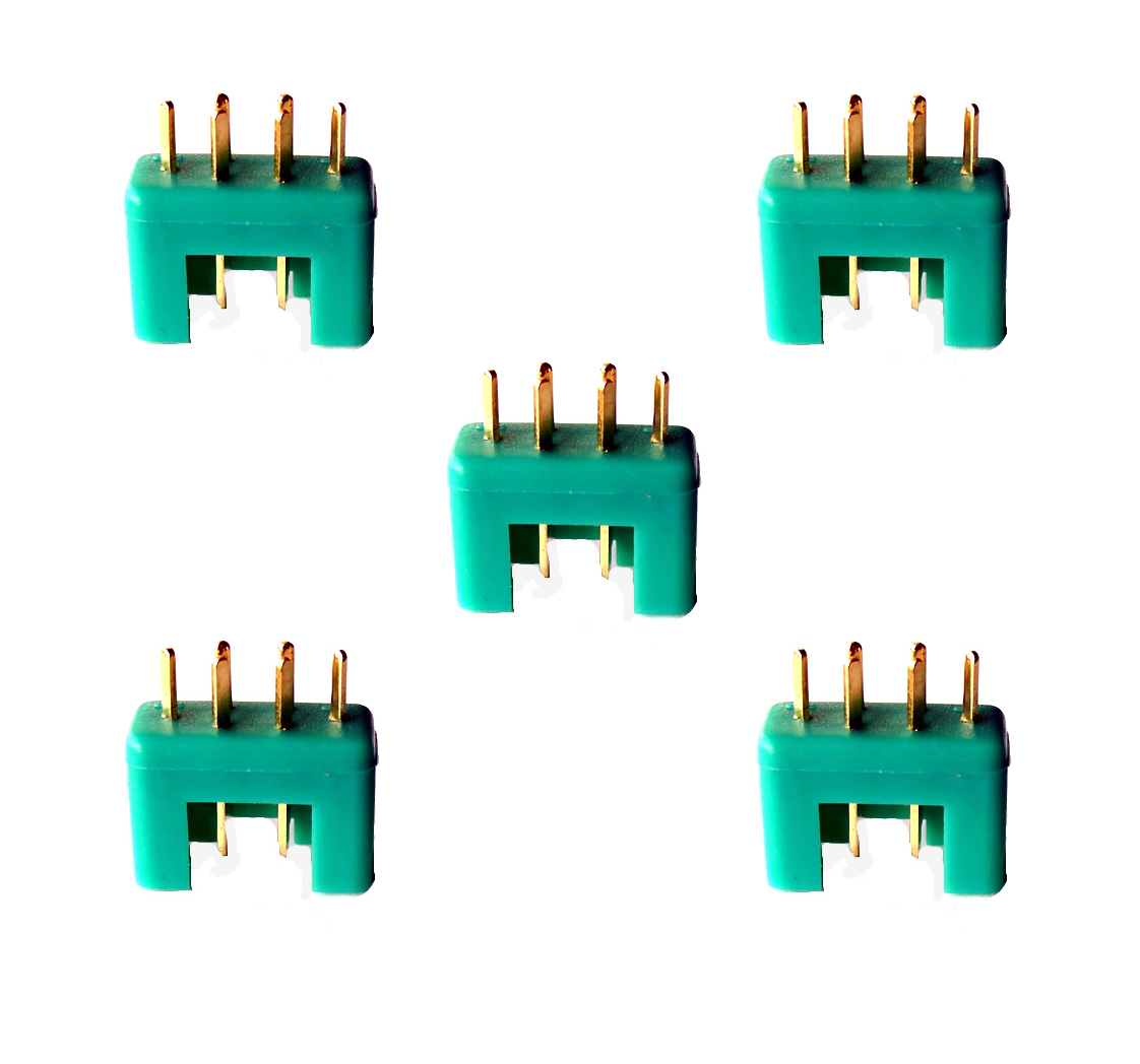 MPX 6Pin Hochstromstecker Goldstecker Stecker Buchse 2 3 4 5 10 15 20 25 30 40