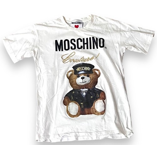 MOSCHINO COUTURE Ｔシャツ Moschino - Black Moschino Couture Unisex T-Shirt