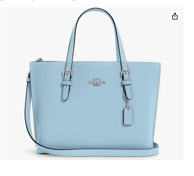 Coach light blue tote new arrivals