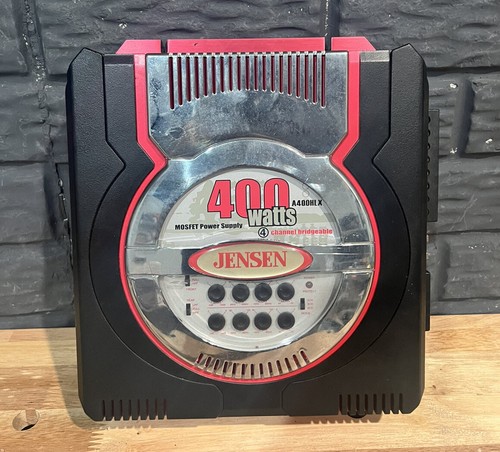 Jensen 400 Watts Car Power Amplifier 4 Channel Bridgeable