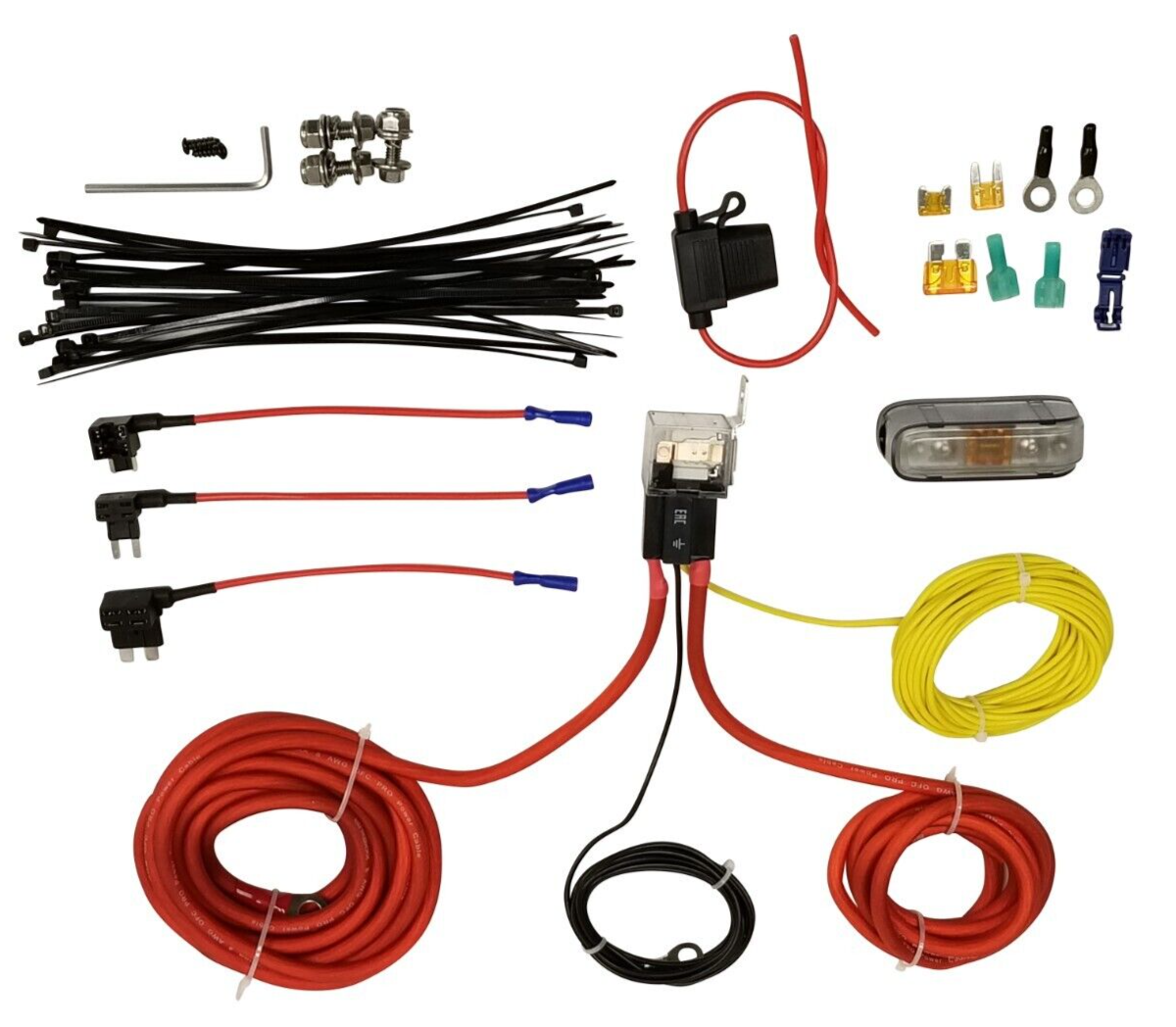 airmaxxx Single Compressor Wire Install Kit Air Ride Suspension Fits Viair
