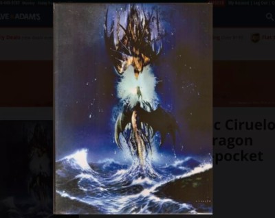 Ultra Pro Magic Ciruelo Sky & Water Dragon Portfolio  9-pocket pages)