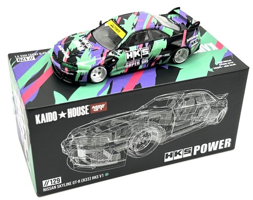 KAIDO HOUSE MINI GT NISSAN SKYLINE GT-R R33 HKS V1 | eBay