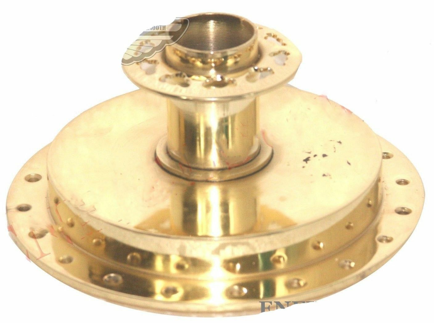 Fits Royal Enfield 350 500 Early Half Width Front Wheel Hub Drum Gold Finish 