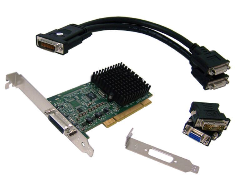 Matrox EpicA 64MB PCI Video Card EPI-TC2P64LPAF New White OEM Box Rohs