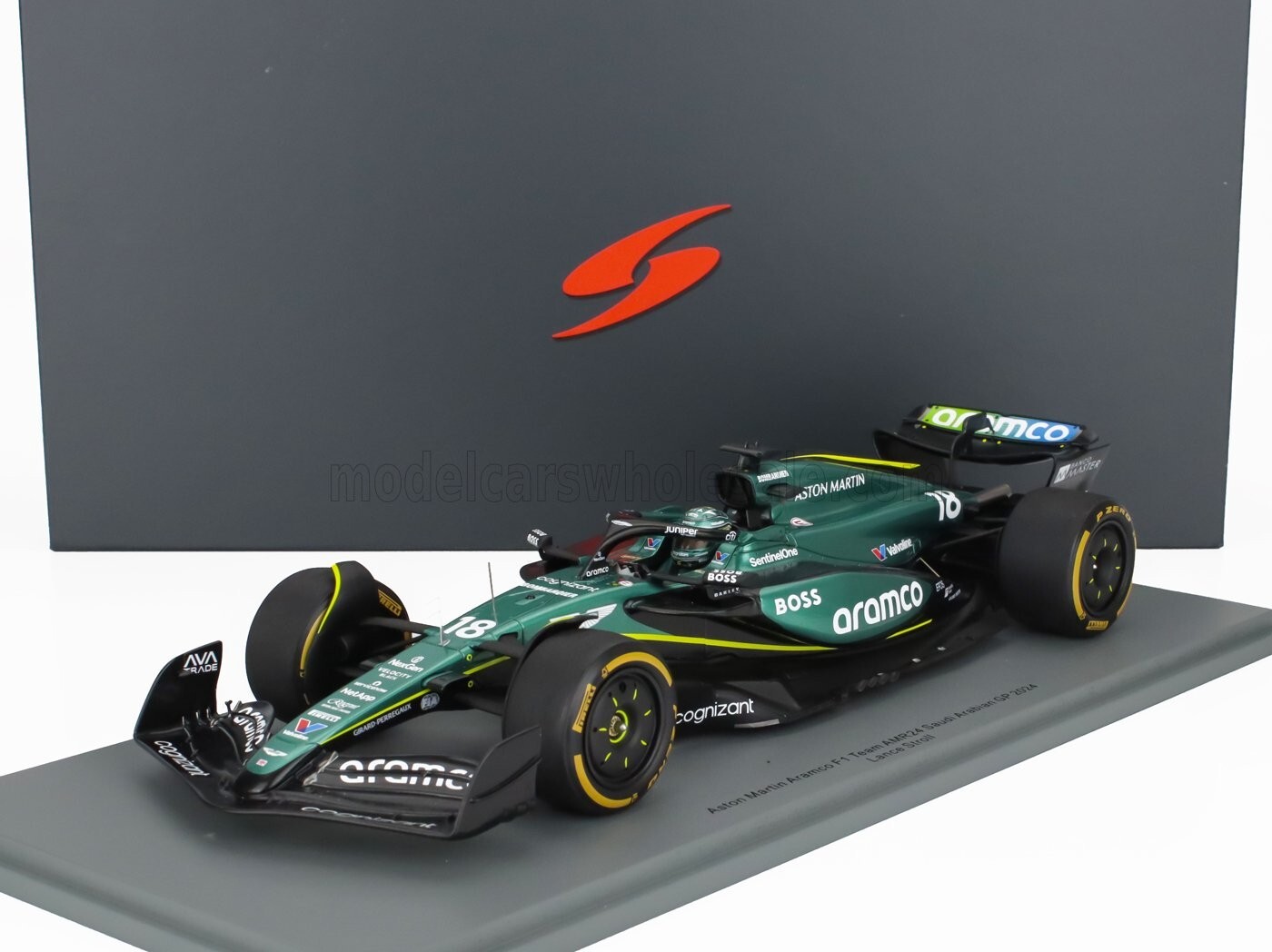 【未開封】1/18 F1 ミニカー アストンマーティン AMR24 未開封】1/18 F1 ミニカー アストンマーティン AMR24