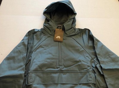 Nike Sb Everett Anorak Hasta Teal 1 2 Zip Jacket Sz M Nwt 392