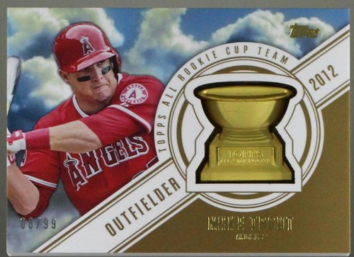 Mike Trout, 2014 Topps Commemorative Team Logo Patch CP-7
