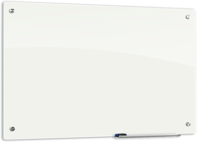 Glass Whiteboard Magnetic Dry Erase Board 36 X 60 Inch