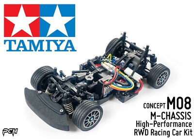 TAMIYA 1:10 M08 CONCEPT M-CHASSIS High-Performance RWD Racing Car Kit 58669