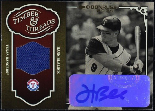 2005 Donruss - Hank Blalock #TT-14