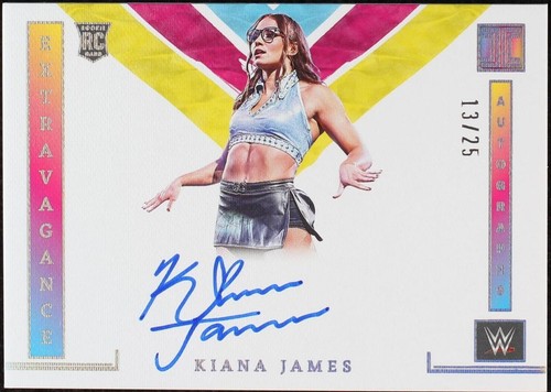 2023 Panini Impeccable WWE - Kiana James #EA-KJM