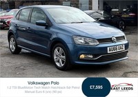 2016 Volkswagen Polo 1.2 TSI BlueMotion Tech Match Hatchback 5dr Petrol Manual E