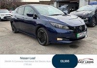 2022 Nissan Leaf 39kWh N-Connecta Hatchback 5dr Electric Auto (150 ps) Hatchback