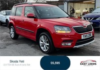 2015 Skoda Yeti 2.0 TDI SE Euro 6 (s/s) 5dr SUV Diesel Manual
