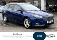 2017 Ford Focus 1.0T EcoBoost Zetec Edition Estate 5dr Petrol Manual Euro 6 (s/s