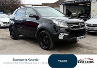 2018 Ssangyong Korando 2.0 LE SUV 5dr Petrol Manual Euro 6 (149 ps) SUV Petrol M