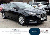 2018 Ford Focus 1.0 EcoBoost 125 Titanium 5dr HATCHBACK PETROL Manual