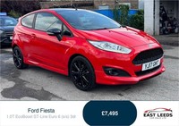 2017 Ford Fiesta 1.0T EcoBoost ST-Line Euro 6 (s/s) 3dr Hatchback Petrol Manual