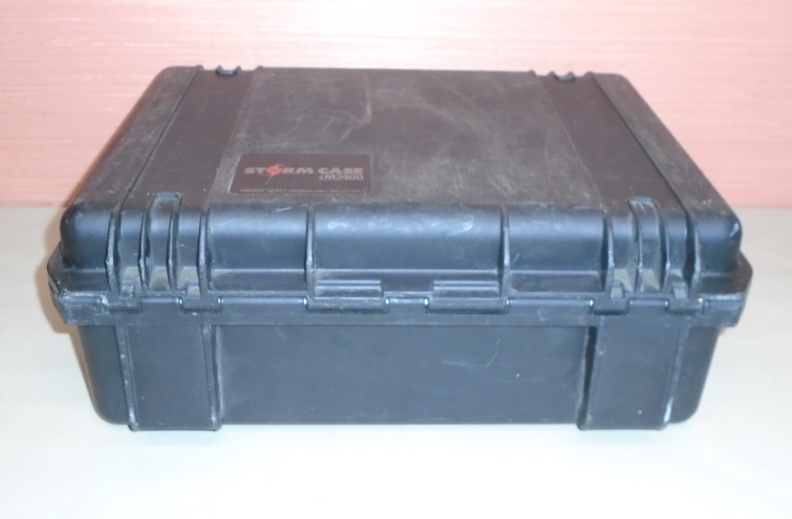 Black Hardigg iM2400 Rigid Molded Plastic Storage Case Box Pelican
