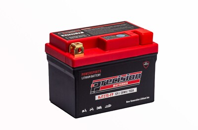 Precision HJTZ7S-FP Lithium-Ion Battery Replaces Power Max GTX4L-BS 12V 150CCA
