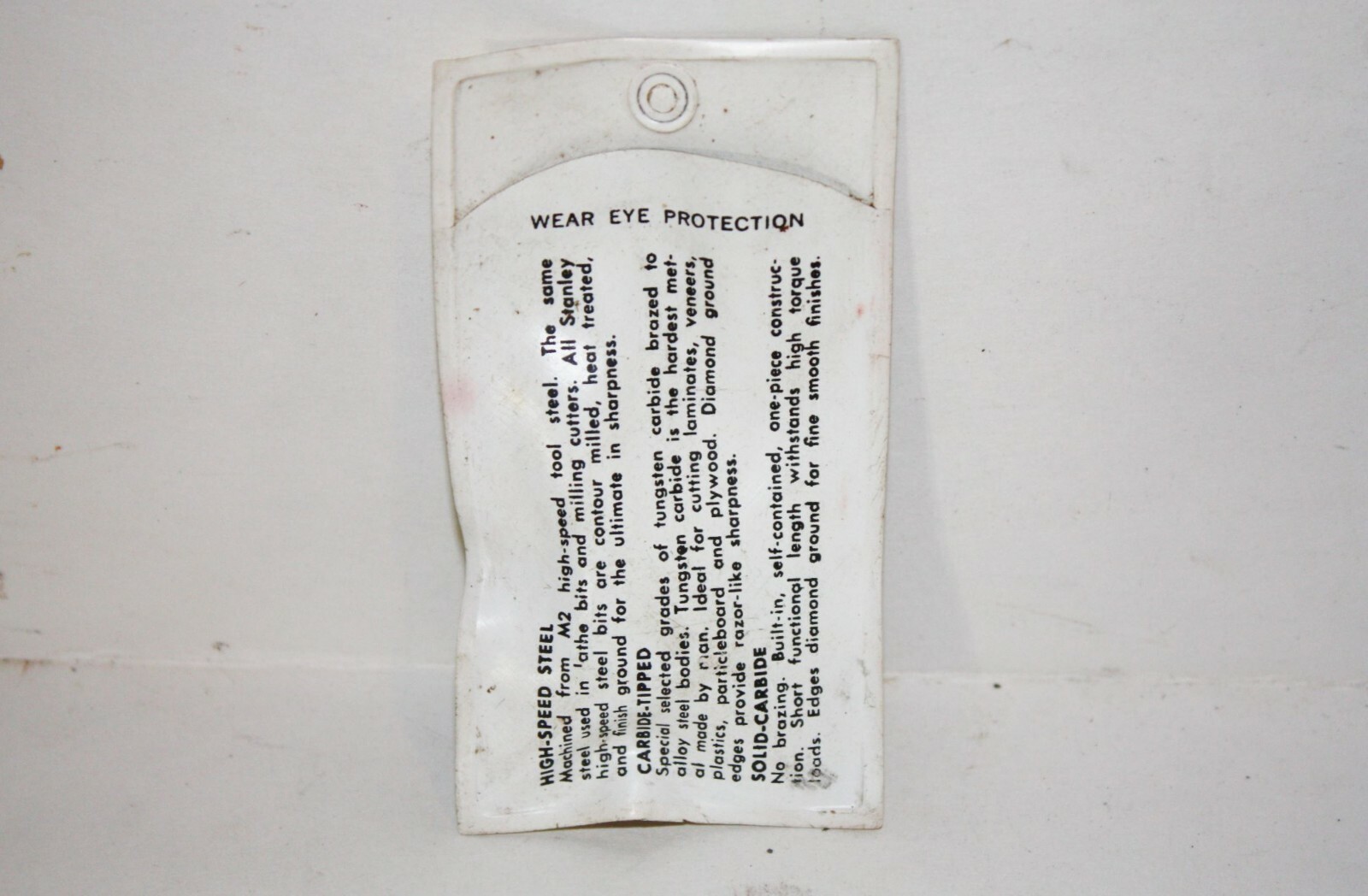 Stanley 85511 Carbon Tipped Bevel Trim Cutter Router Bit 3 Flutes 22 Degree