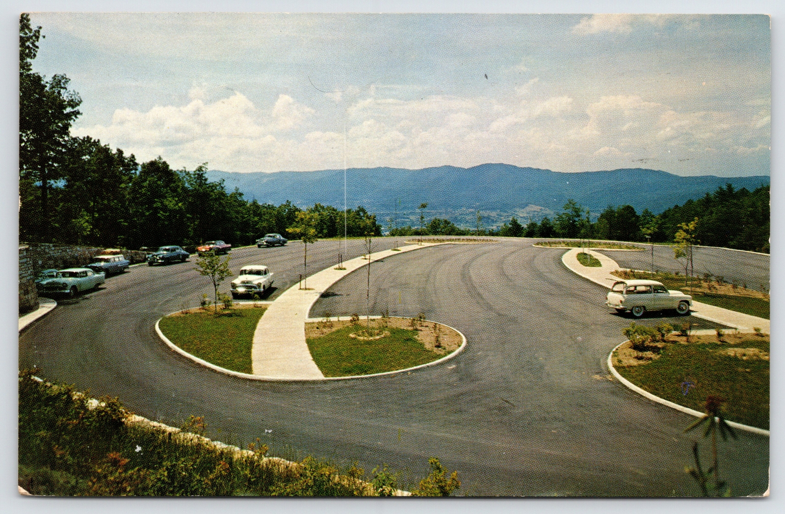 Pinnacle Mountain KY TN VA~1950s Borgward, German Station Wagon or Hillman Husky