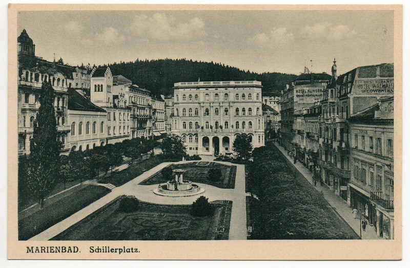 Autriche - Austria - ÃSterreich - Old Postcard - Marienbad - Schillerplatz