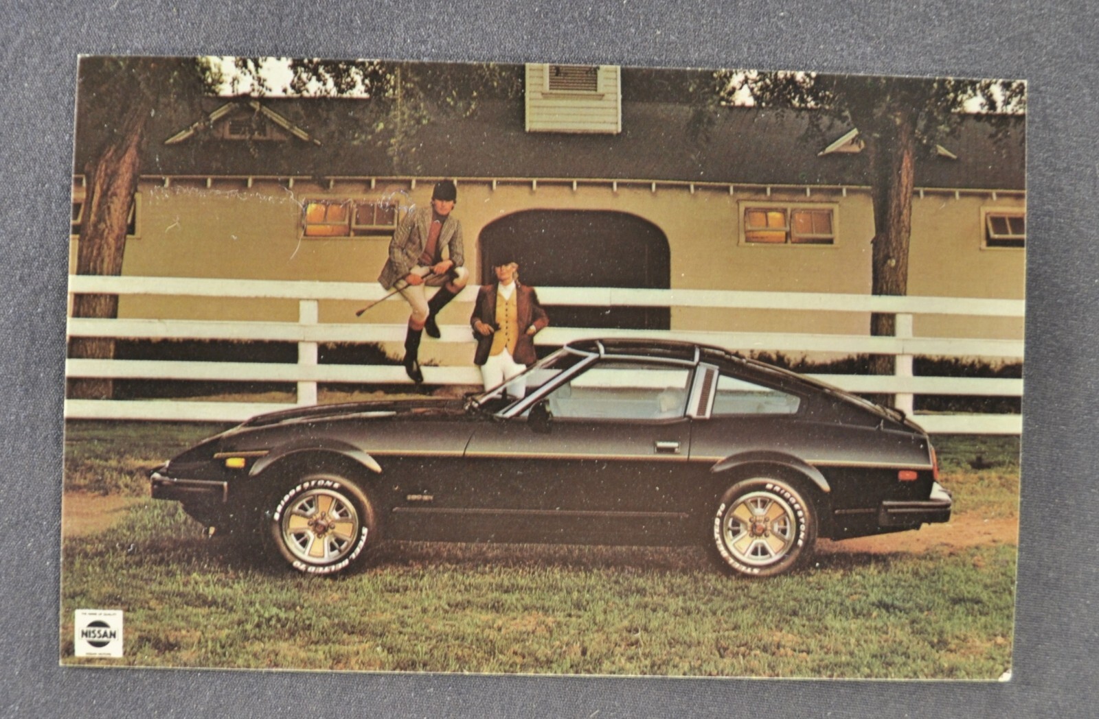 1980 Datsun 280-ZX Postcard Nissan Coupe Excellent Original