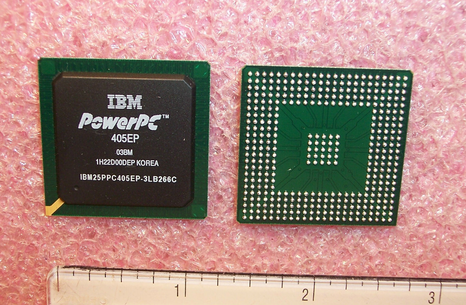 QTY (1) IBM25PPC405EP-3LB266C IBM PowerPC 405EP EMBEDDED