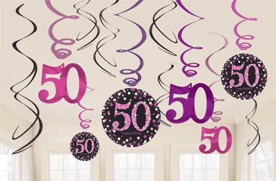 16pk celebración Rosa 30th Cumpleaños Almuerzo Servilletas Vajilla De Fiesta 33cm