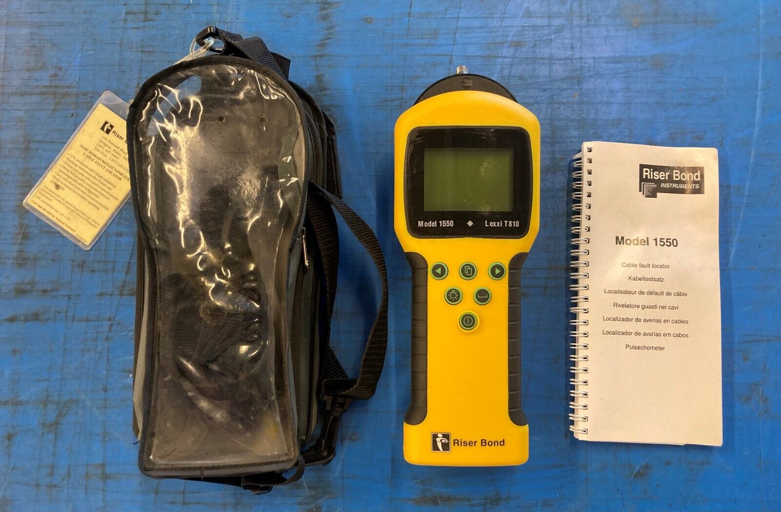 Riser Bond Model 1550/Lexxi T810 Compact Handheld TDR *Used Riser Bond Model 1550/Lexxi T810 Compact Handheld TDR *Used