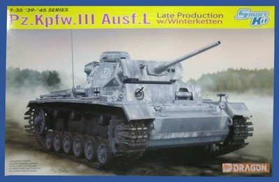 1/35 Dragon 6387: PzKpfw.III Ausf.L Late Production w/Winterketten