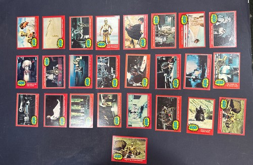 1977年製!STAR WARSカード·ソロ&レイア·2枚セット② 1977 TOPPS 2nd SERIES STAR WARS RED 25 CARDS Card Lot No
