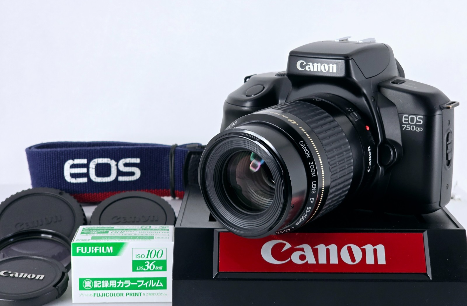 CANON　EOS　750ＱＤ 🌸[MINT] Canon EOS 750QD 35mm Film Camera EF 80-200/4.5-5.6