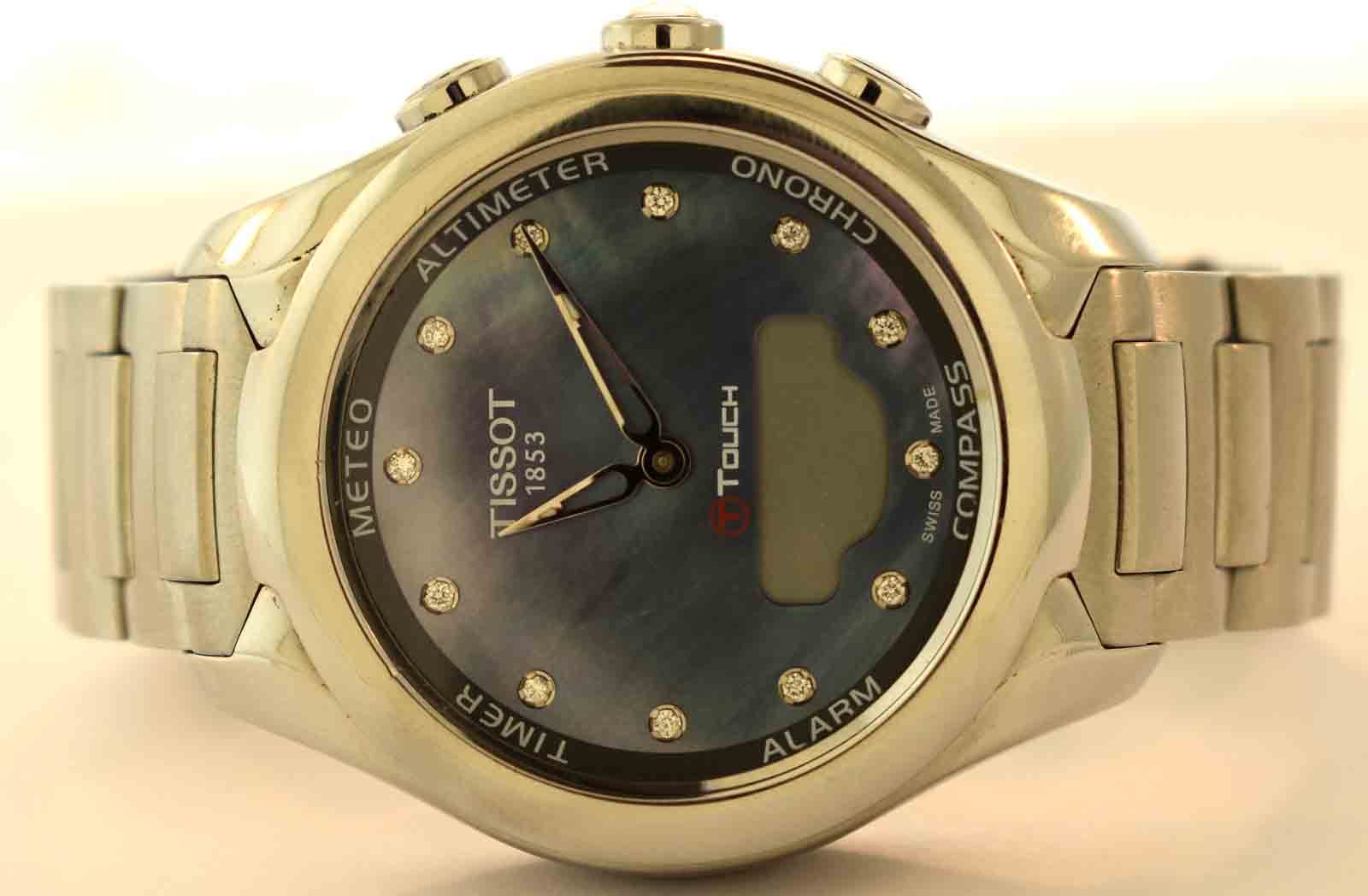 TISSOT T- TOUCH WOMENS DIAMOND WATCH T075220 | eBay TISSOT T- TOUCH WOMENS DIAMOND WATCH T075220 | eBay