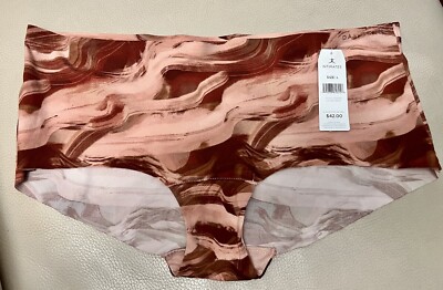 DANSKIN INTIMATES ~Multicolor~No Show Panties Size L~ Style DS9009~UNIQUE NWT!