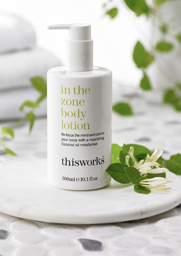 THIS Works In The Zone Body eucalyptus LOTION 300ml ~ 10.1