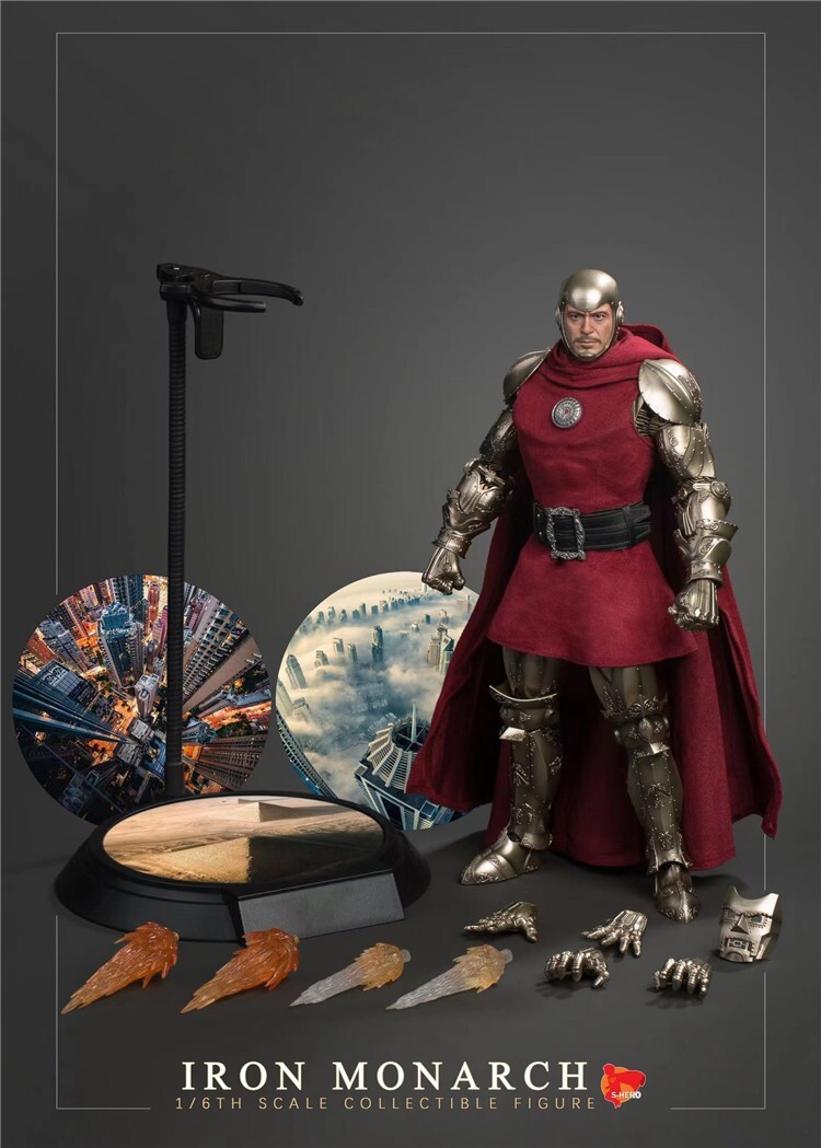 S-HERO SH003 ドクター・ドゥーム Doctor Doom 1/6 S-HERO SH003 1/6 Iron Monarch Man Doctor Doom 12